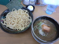 「つけ麺 + 温たま」@MENYA 食い味の道有楽の写真