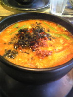 「カレー坦々麺」@麺・飯場 たんやの写真