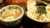 「特製ベジ豚骨魚介つけ麺」@中華麺家 まんまるの写真