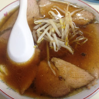 「チャーシュー麺 醤油味 ニンニクトッピング」@中華そば  一丸の写真