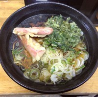 「天ぷら２ケそば（￥370）」@立喰そば・うどん ふじの写真