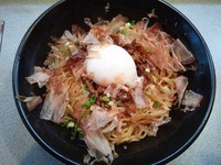 「新・もんじゃそば 500円」@酔麺家 おぼろの写真