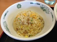 「半チャーハン」@日高屋 北本西口店の写真