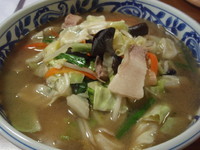 「タンメン(800円)餃子(400円)」@上重朋文の店の写真