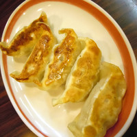 「餃子＋ビール」@ラーメン長山の写真