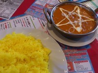 「キーマカレーセット\700」@ニュープラシッダ 浅草店の写真