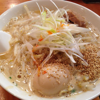 「味噌ラーメン中盛味玉」@味噌麺 高樋兄弟の写真