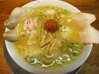 「赤湯からみそラーメン　ミニ」@龍上海 新横浜ラーメン博物館店の写真