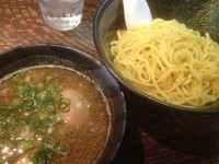 「味玉つけめん（あつもり）」@らーめん 瞠 恵比寿店の写真