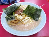 「ネギ塩ラーメン（太麺）」@ラーメンショップ 牛久結束店の写真