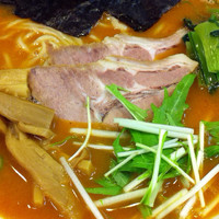 「エビらー麺」@関口製麺の写真