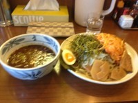 「ネギつけそば 中盛り 辛ネギ  900」@麺屋こうきの写真