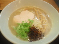 「濃厚鶏そば（塩）　680円」@鶏そば 七星の写真