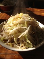 「大ラーメン豚入り（ノーマル）」@ラーメン二郎 栃木街道店の写真