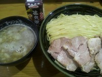 「鶏煮込つけ麺特盛チャーシュー増　1,200円」@ラーメン人生 JET600の写真