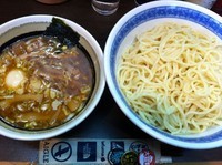 「つけめん+味付玉子」@中華そば べんてんの写真