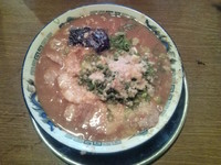 「とんこつらーめん大盛り」@無鉄砲 大阪店の写真