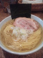 「塩らーめん（えび油）」@きくちひろきの写真