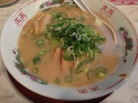 「こってり背脂中華そば (600円)」@中華そば 花京 京橋店の写真