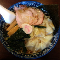 「中華そば普わんたん麺  850円」@白河中華そば 弘流の写真