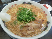 「味噌ラーメン【太麺】　（大盛り）」@来来亭 塩尻店の写真