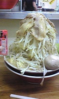 「二郎チャーシューSP野菜増増」@大黒家製麺の写真