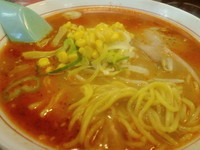 「味噌ラーメン坦々麺　390円」@麺々亭 北品川店の写真