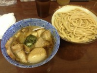 「味玉つけ麺 半肉盛」@次念序の写真