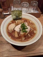 「しもふり中華そば＋KABOちゃんの味玉」@麺屋KABOちゃんの写真