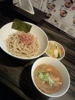 「つけ麺（200g）＋野菜」@麺屋きころくの写真