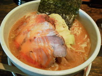 「辛味噌チャーシュー：中辛　（サービス券：大盛り）」@麺肴 ひづきの写真