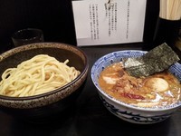 「かれつけ麺 中盛り+味玉+半肉増し」@狼煙 〜NOROSHI〜の写真