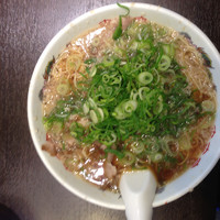 「ラーメン➕大盛➕麺固め➕ねぎ多め➕背脂多め」@来来亭 野田みずき店の写真