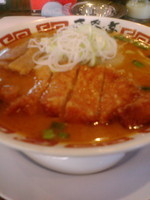「味噌パーコー麺」@ラーメン屋 壱番亭 大田原店の写真