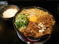 「肉玉そば」@肉玉蕎麦 おとど 北松戸総本山の写真