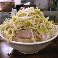 「ラーメン ポン酢 800円 + 各種麺大盛り 100円」@ラーメン凛 砂町店の写真