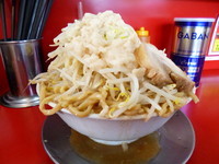 「ラーメン（大）　古の麺マシ」@ジャンクガレッジ 東大宮店の写真