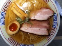 「煮干しら～めん塩味」@煮干鰮らーめん 圓 町田店の写真