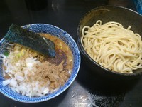 「つけめん￥750＋刻み葱￥100＋刻み玉葱￥100＝￥950」@狼煙 〜NOROSHI〜の写真