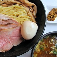 「濃厚つけそばエビ風味 800円+特製」@はりけんラーメンの写真