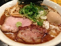 「特製濃厚中華そば（中盛り）950円」@BASSO ドリルマンの写真