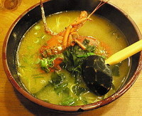 「伊勢海老ラーメン 1470円」@海鮮食楽 青木さざえ店食堂部の写真