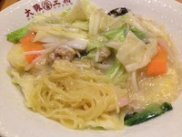 「ごちそうキャベツの大阪ちゃんぽん 690円」@大阪王将 新大阪店の写真