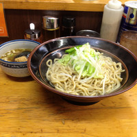 「濃厚つけ麺(大盛)」@横浜ラーメン とんこつ家 鹿島店の写真