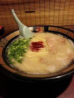 「天然とんこつラーメン790円」@一蘭 アトレ上野 山下口店の写真