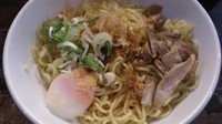 「釜玉ラーメン_390円」@洞良倶の写真
