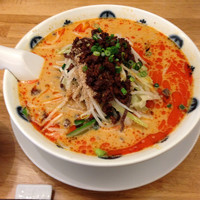 「担々麺➕麺固め」@希須林 青山店の写真