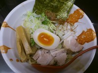 「油そば ￥780」@つけめん 琥珀の写真