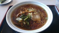 「ラーメン＋ざる蕎麦＋麦酒」@藤屋食堂の写真