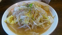 「2月限定 濃厚塩タンメンエビ風味並盛160g750円」@伝家 志木店の写真